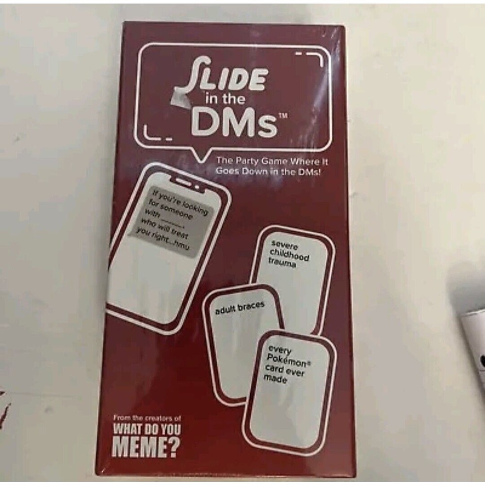 SLIDE IN THE DMs - FUN PARTY GAME - NEW SEALED